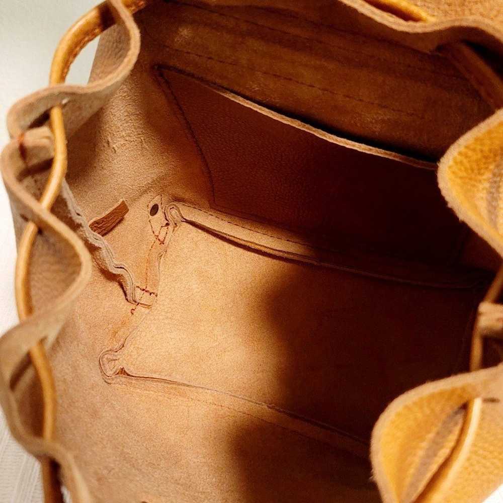 Portland Leather Goods DUNE Bucket Backpack - image 12