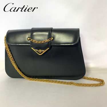 Cartier Sapphire Line Chain Shoulder Bag