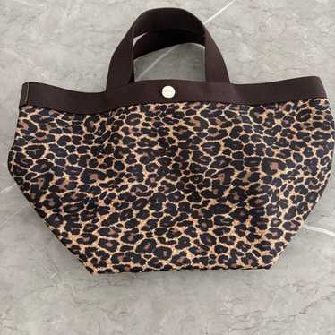 Herve Chapelier Panther Boat-Shaped Tote Bag