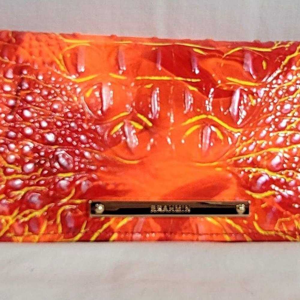 BRAHMIN SPICY ORANGE LARGE DUXBURY SHOULDER BAG P… - image 3