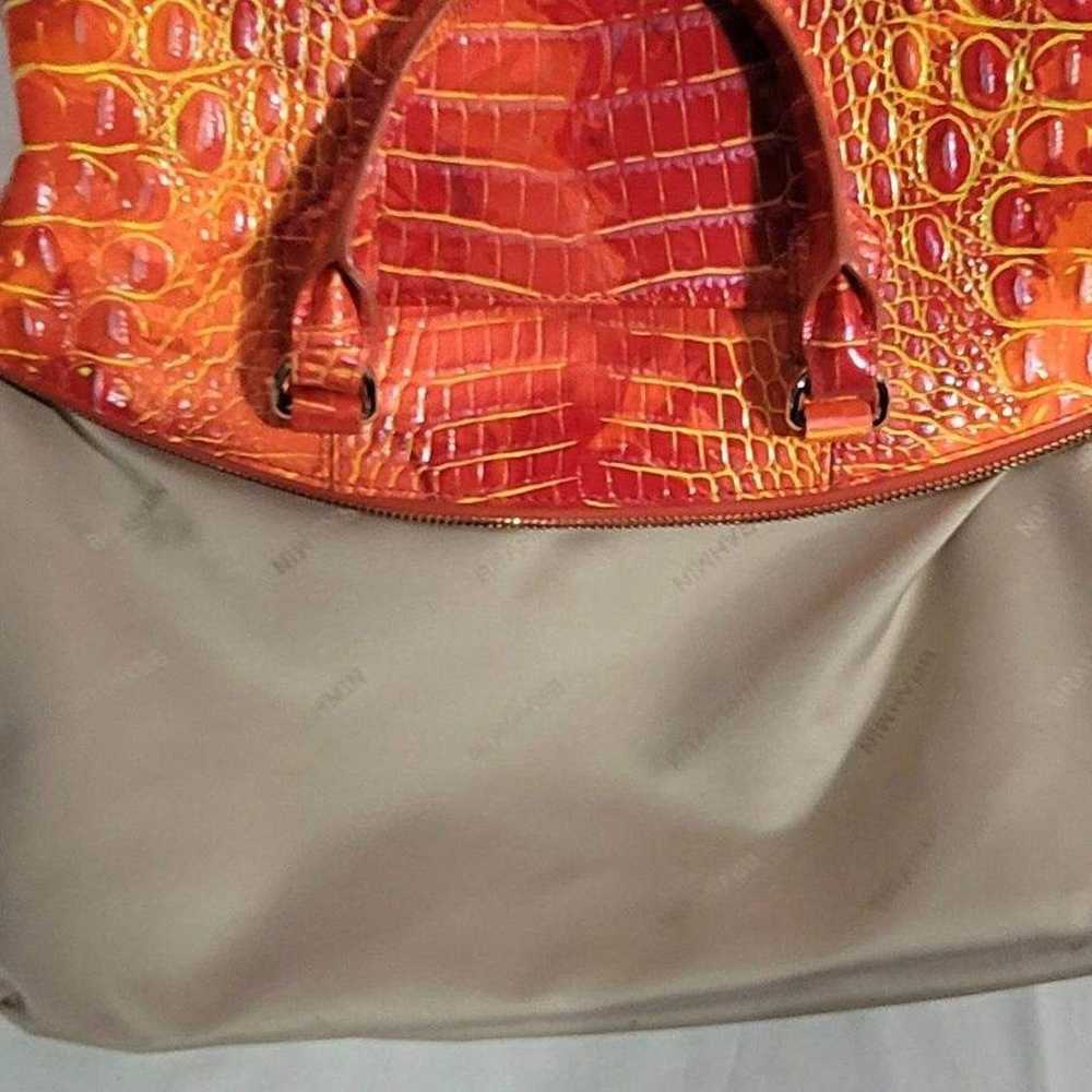 BRAHMIN SPICY ORANGE LARGE DUXBURY SHOULDER BAG P… - image 8