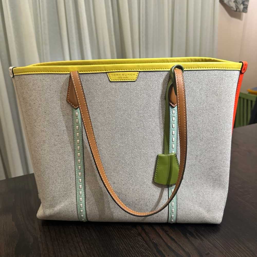 Tory Burch Perry Canvas Tote - image 2