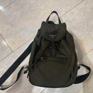 PRADA Olive Green Backpack *Limited Time Offer - image 1