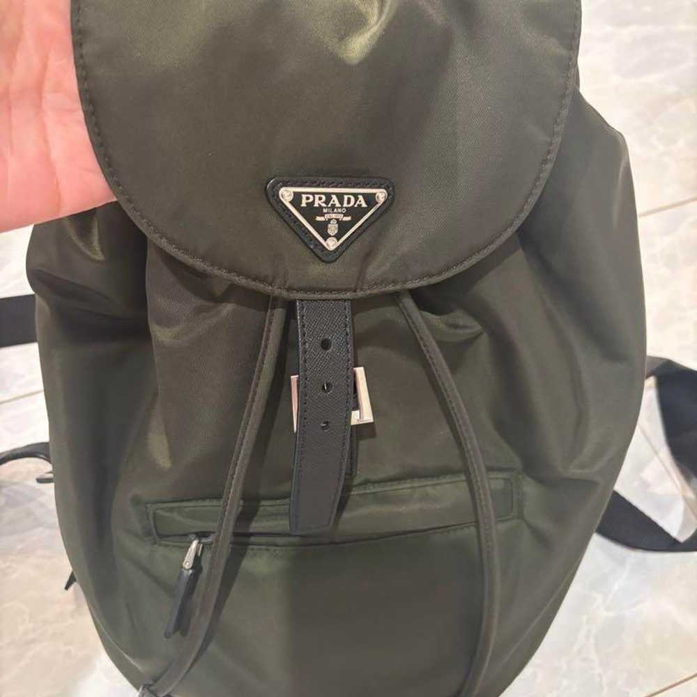 PRADA Olive Green Backpack *Limited Time Offer - image 2