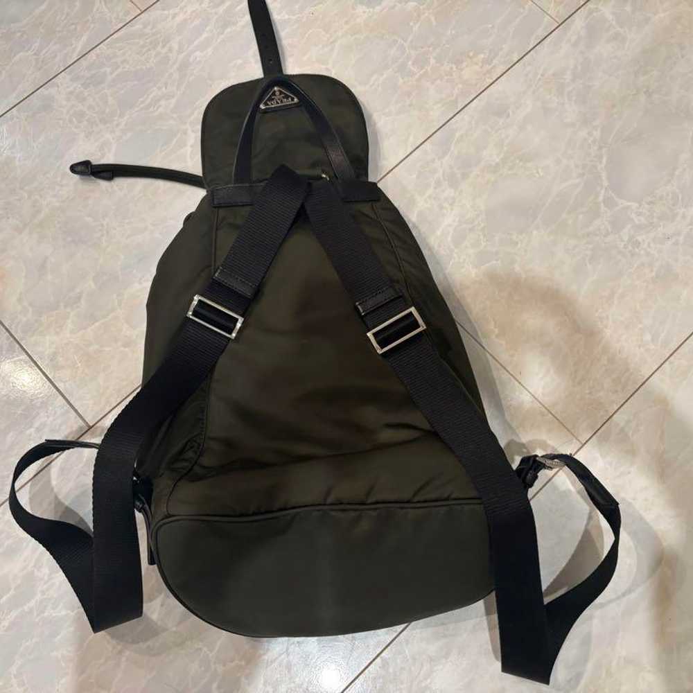 PRADA Olive Green Backpack *Limited Time Offer - image 7