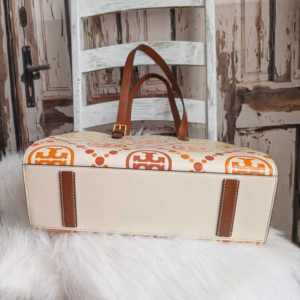 Tory Burch embossed Leather handbag - image 3