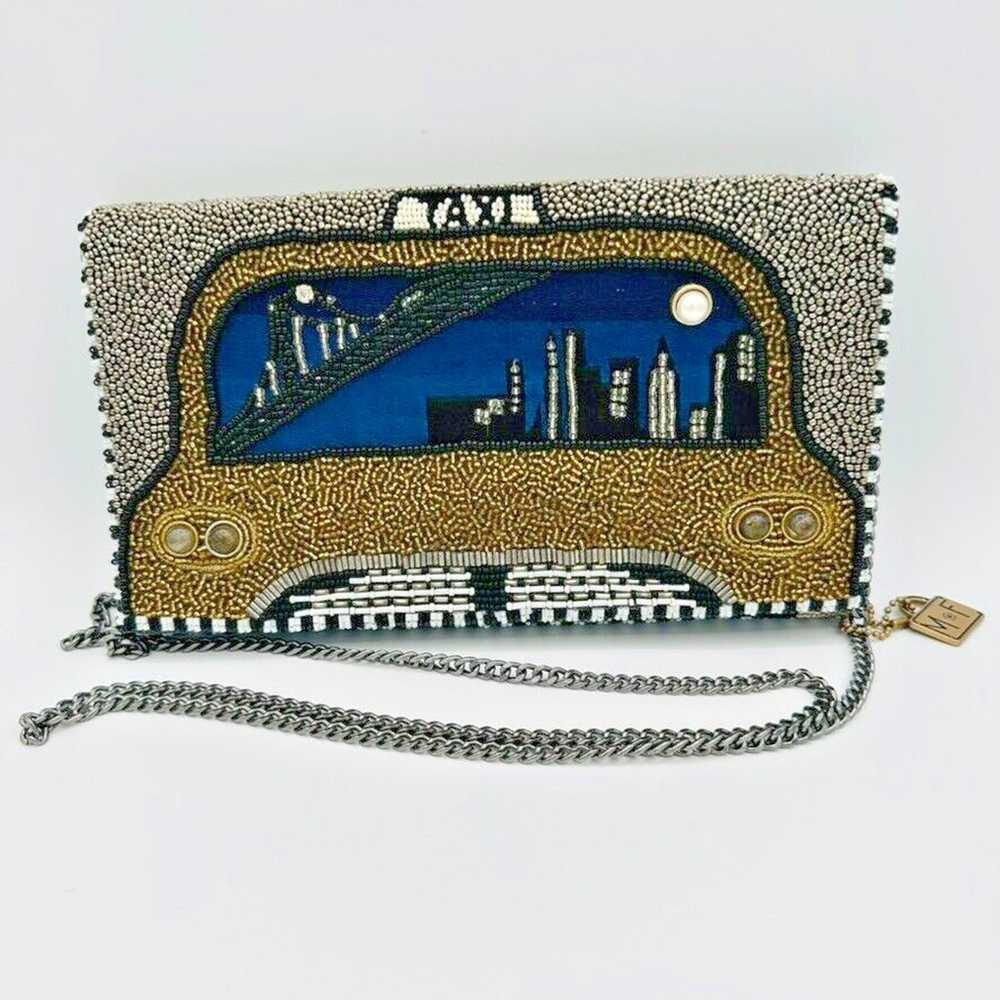 Mary Frances New York Nights Taxi Cab Beaded Hand… - image 12