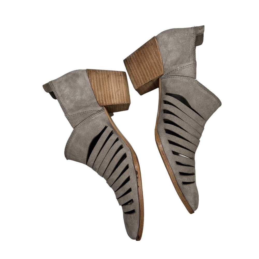 1 State Arnet tan suede leather bootie 10 - image 4