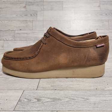 Women's Clarks Wallabees Padmora Brown Leather Ank