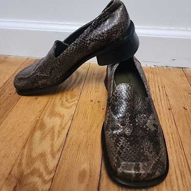 Franco Barbieri Size 6.5 Snake Skin Python Embosse