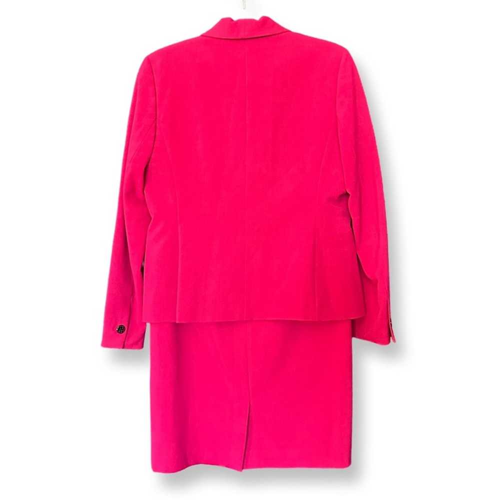 Nine West New Nine West Fuscia Pink Skirt Suit Set - image 3