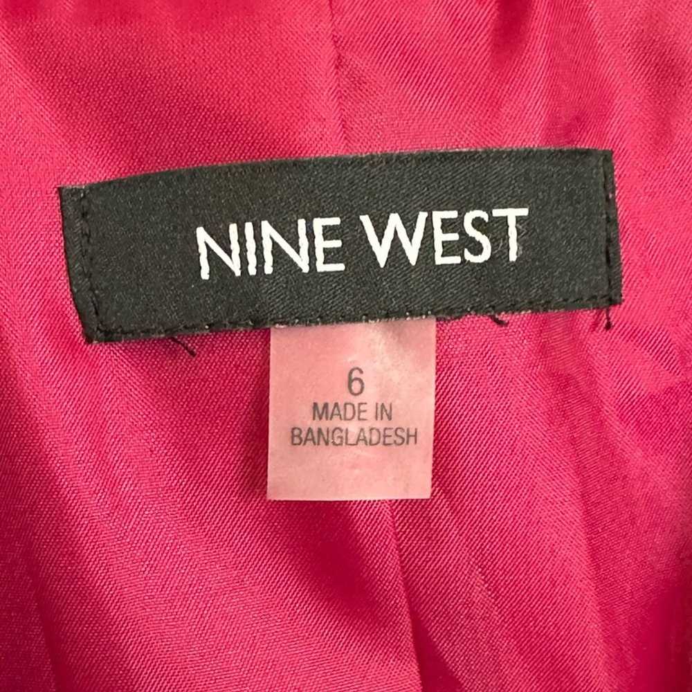 Nine West New Nine West Fuscia Pink Skirt Suit Set - image 7