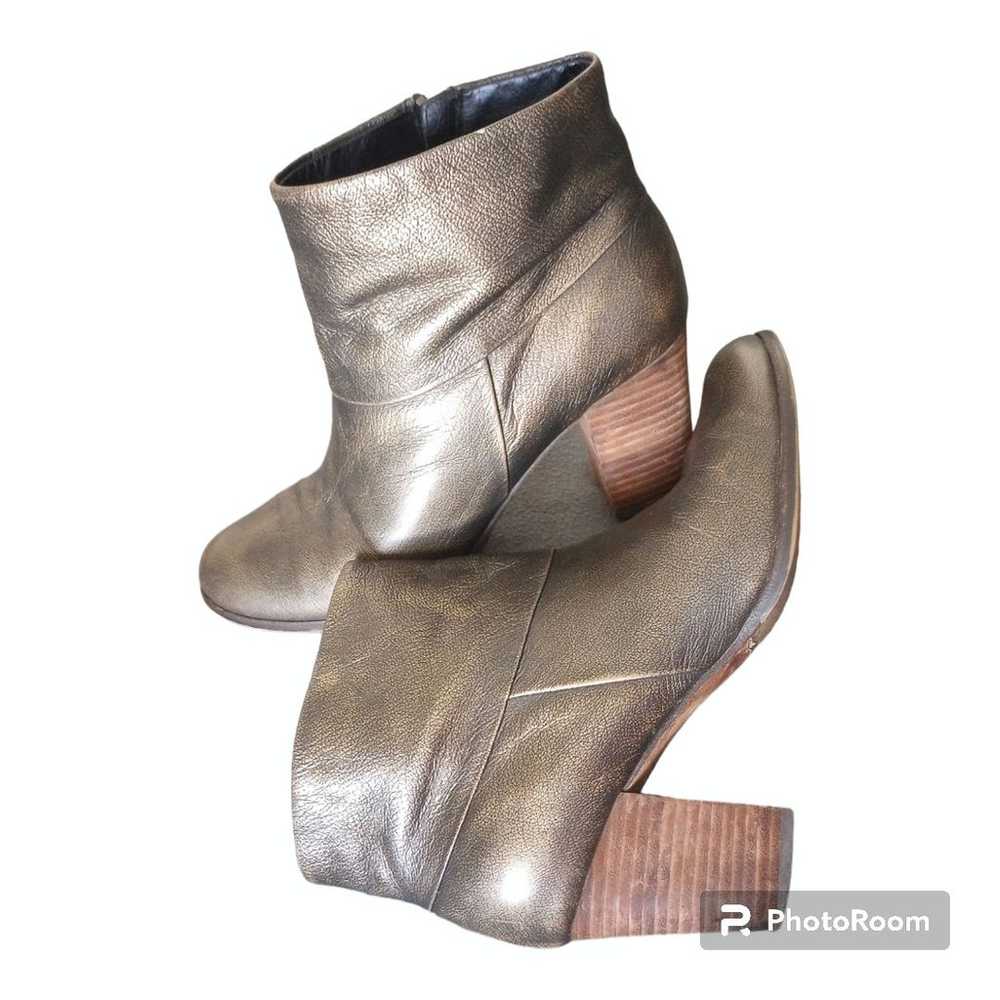 Cole Haan Cassidy D40549 Leather Ankle Booties 9B - image 2