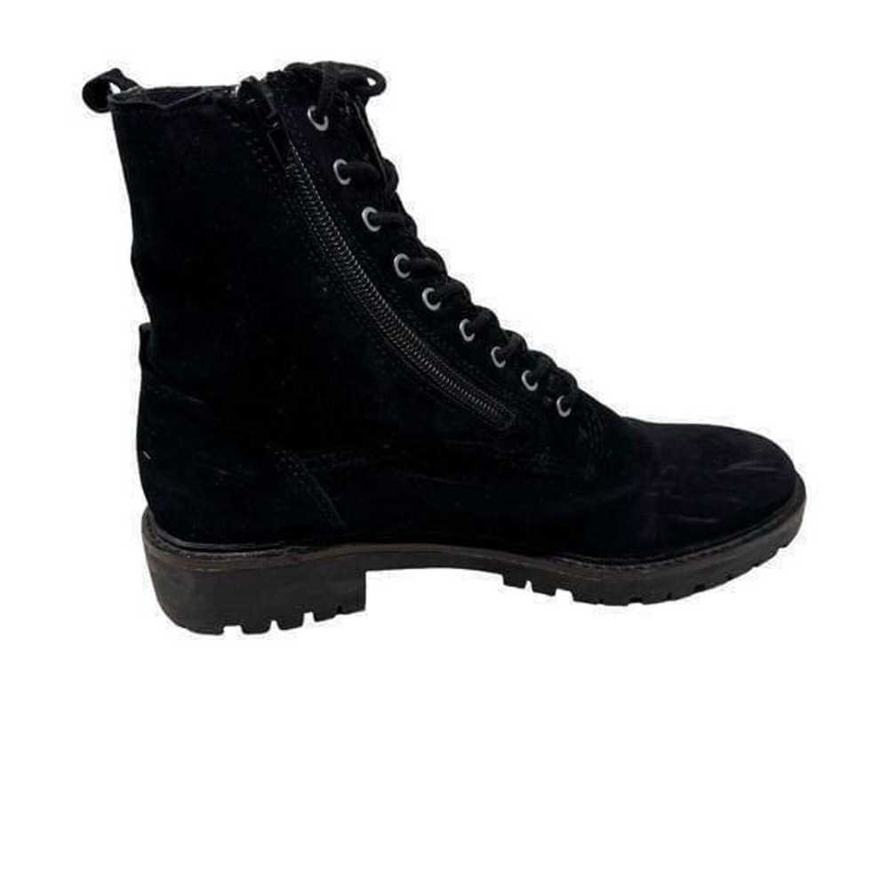 Lucky Brand Women's Idara Boot black suede combat… - image 6