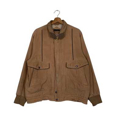 ジャケット・アウター Gianni Valentino short leather bomber Vintage valentino leather jacket - Gem