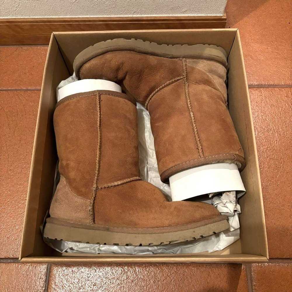 UGG Australia Sheepskin Boots Brown Classic 23cm - image 1