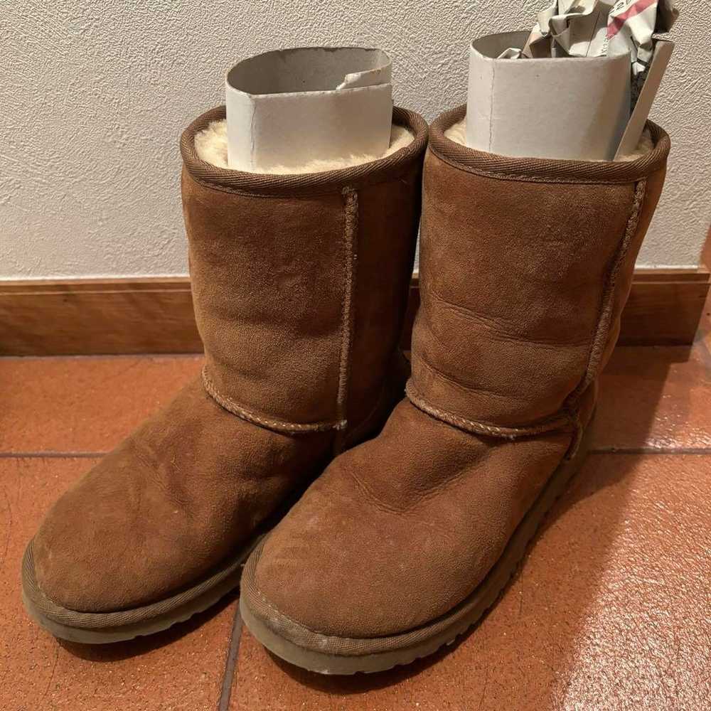 UGG Australia Sheepskin Boots Brown Classic 23cm - image 4