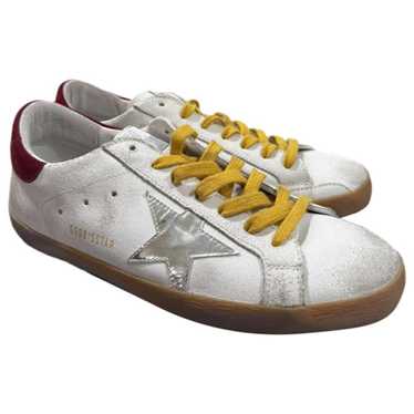 Golden Goose Superstar leather low trainers