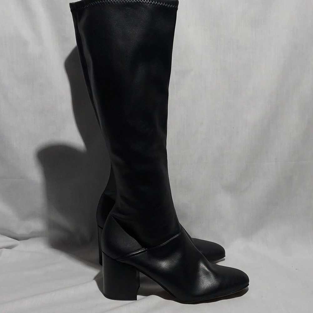 Franco Sarto Tribute black leather knee length wo… - image 3