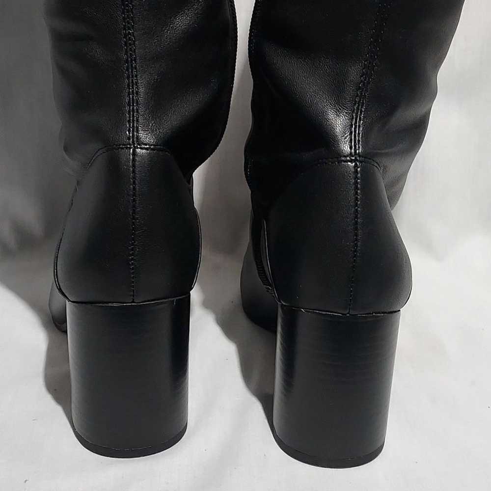 Franco Sarto Tribute black leather knee length wo… - image 4