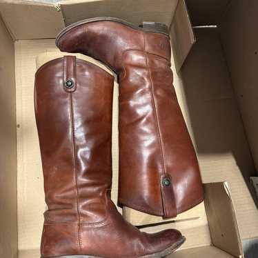 Melissa button Frye boots