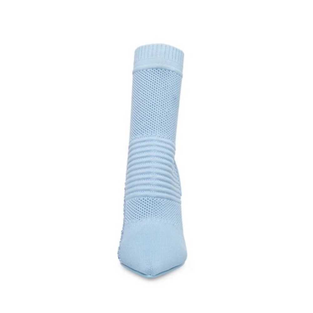 Steve Madden Maxwells Light Blue Rhinestone Sock … - image 2