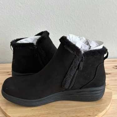 Ryka Water-Repellent Faux-Fur Ankle Boots - Neela… - image 1