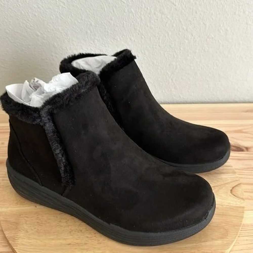 Ryka Water-Repellent Faux-Fur Ankle Boots - Neela… - image 3