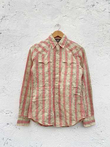 RRL Ralph Lauren Western Flannel Polo