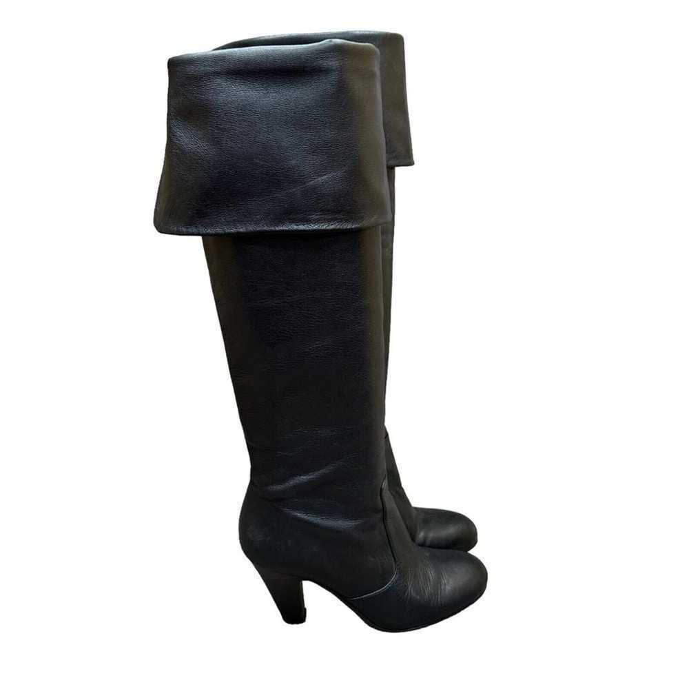 Ash Boots Womens 36.5 US 5.5 Black Leather Over t… - image 1