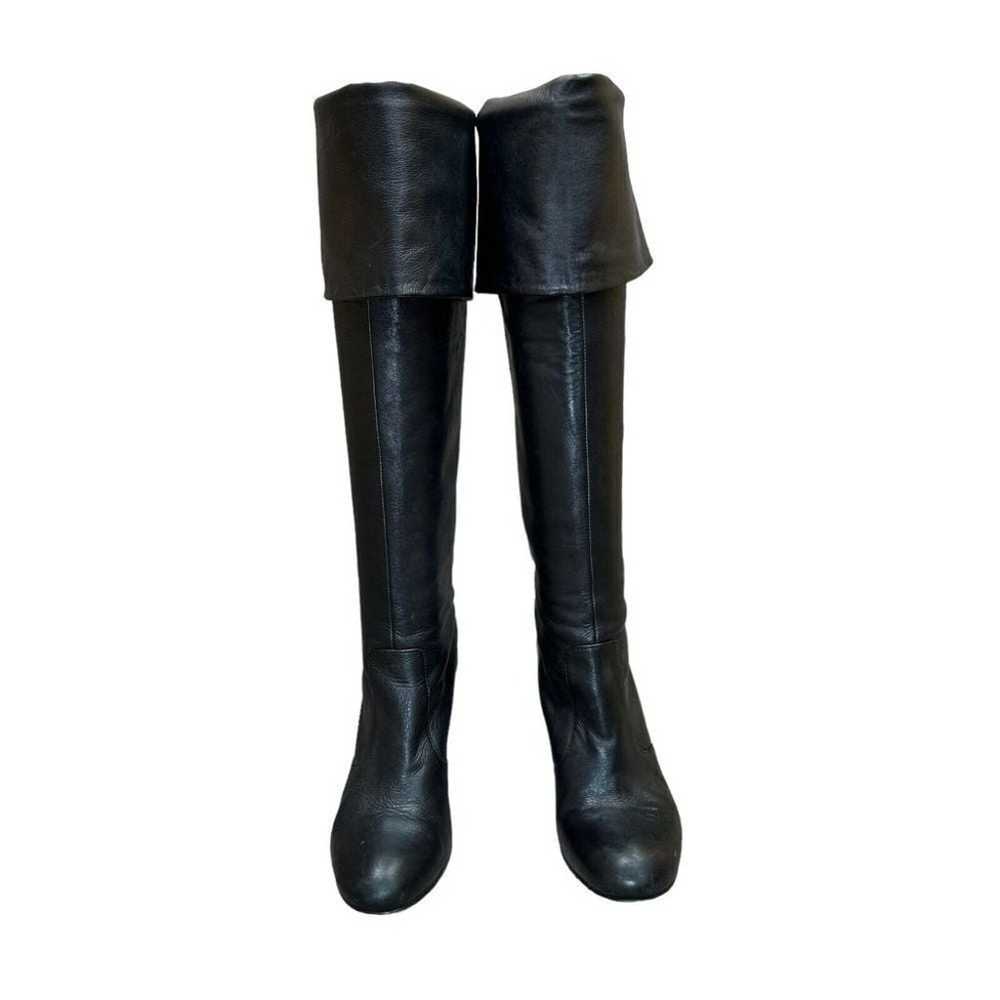 Ash Boots Womens 36.5 US 5.5 Black Leather Over t… - image 2