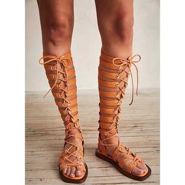 Free People Sun Chaser Tall Gladiator Sandals Size