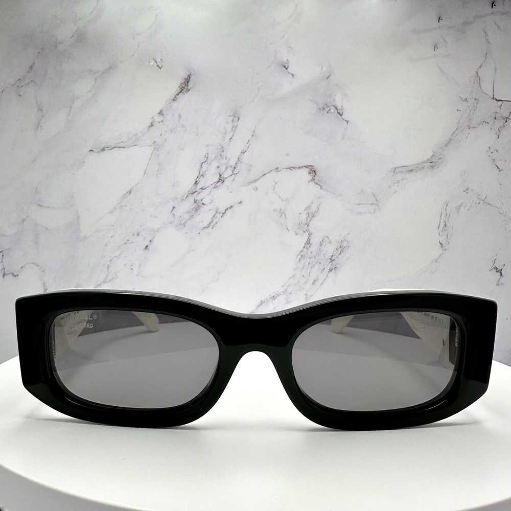 Chanel New CHANEL Sunglasses Black White Polarized - image 3