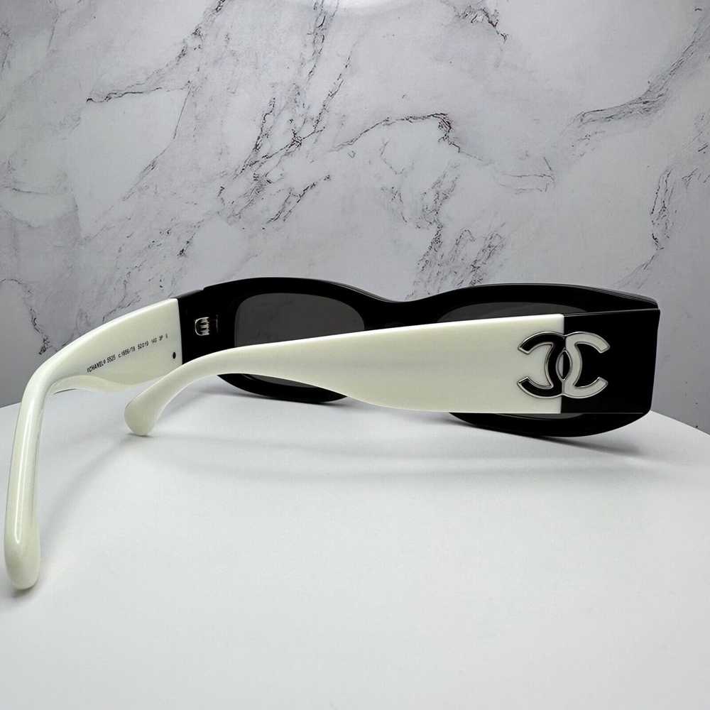 Chanel New CHANEL Sunglasses Black White Polarized - image 6