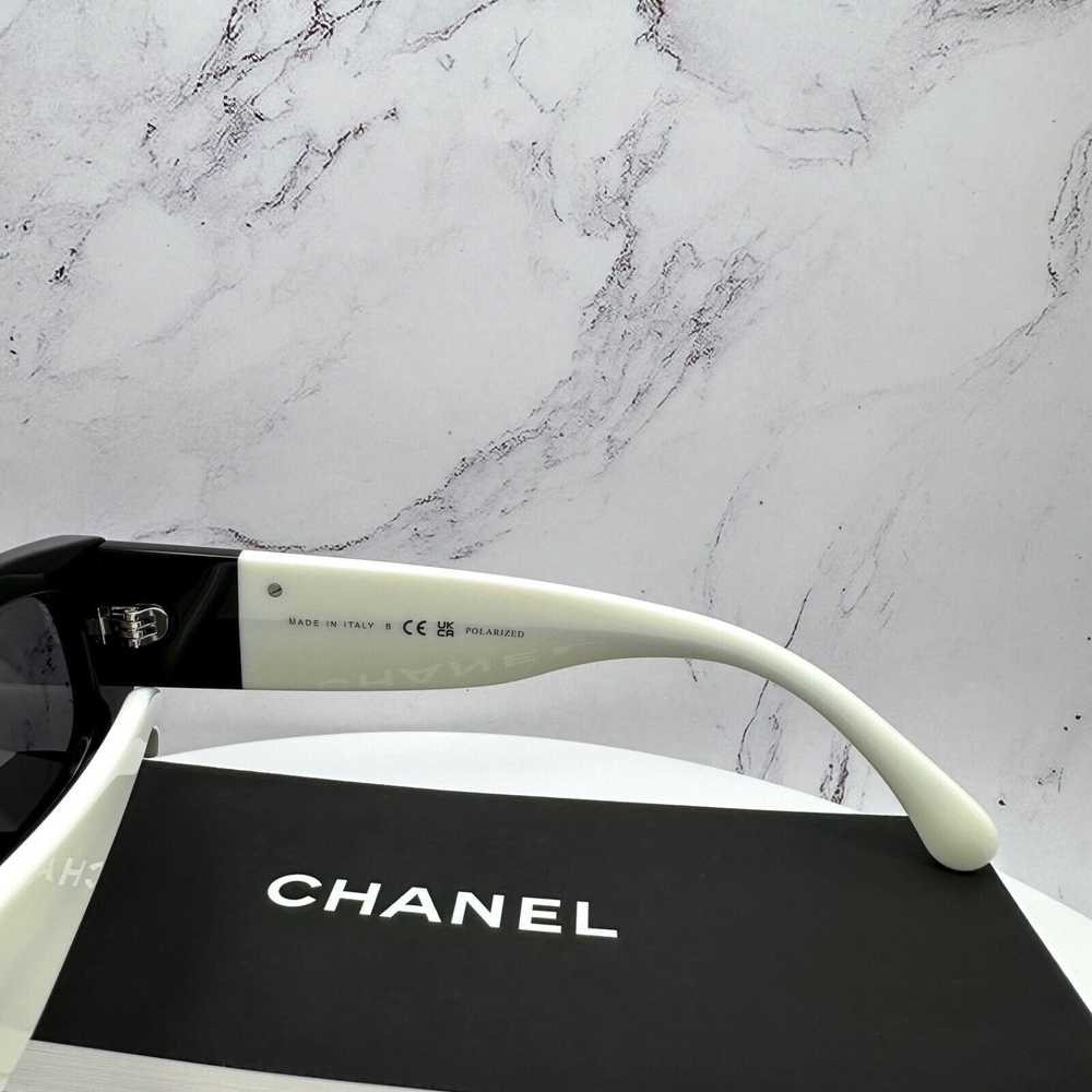 Chanel New CHANEL Sunglasses Black White Polarized - image 7