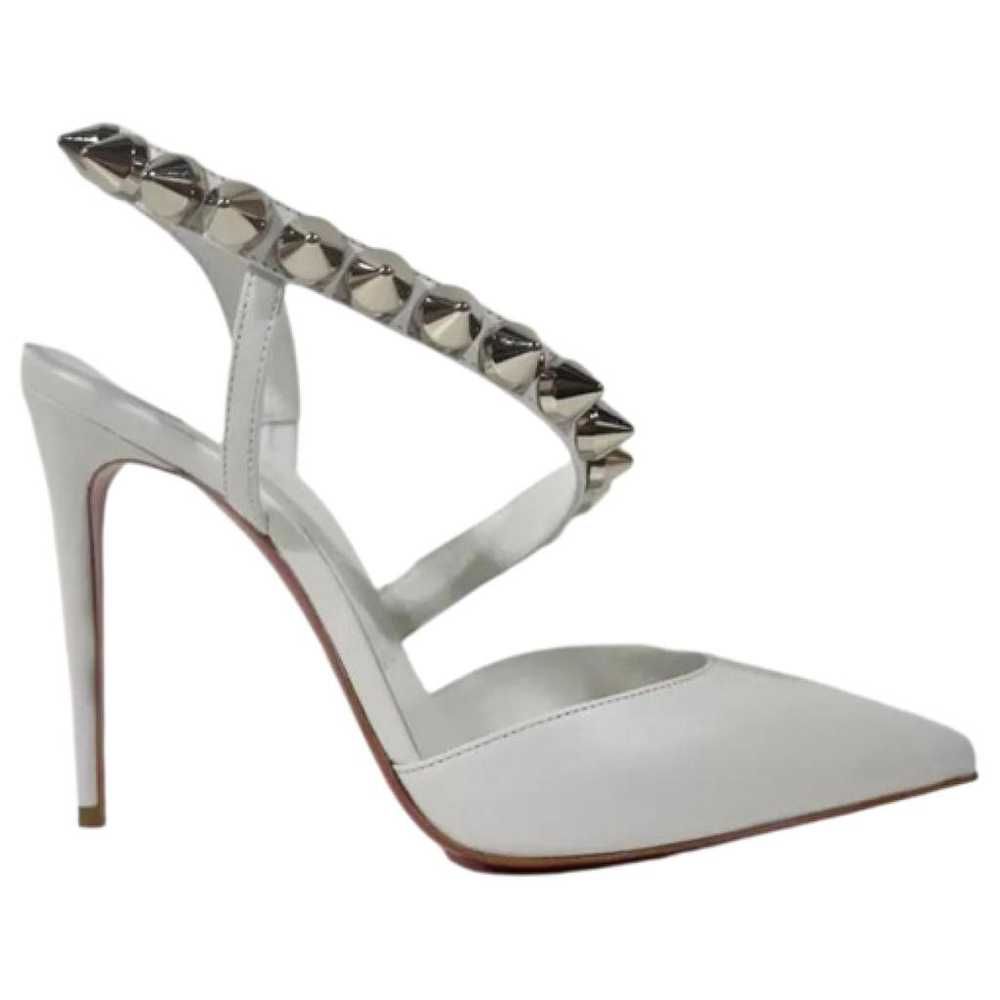 Christian Louboutin Pigalle leather heels - image 1