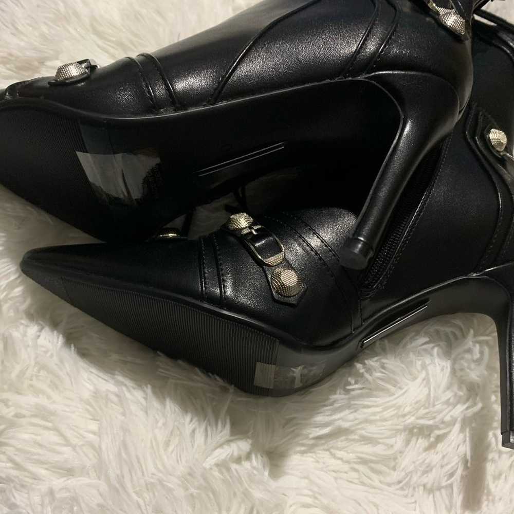 High Heels Ankle Boots Stiletto Pointed Toe Short… - image 10