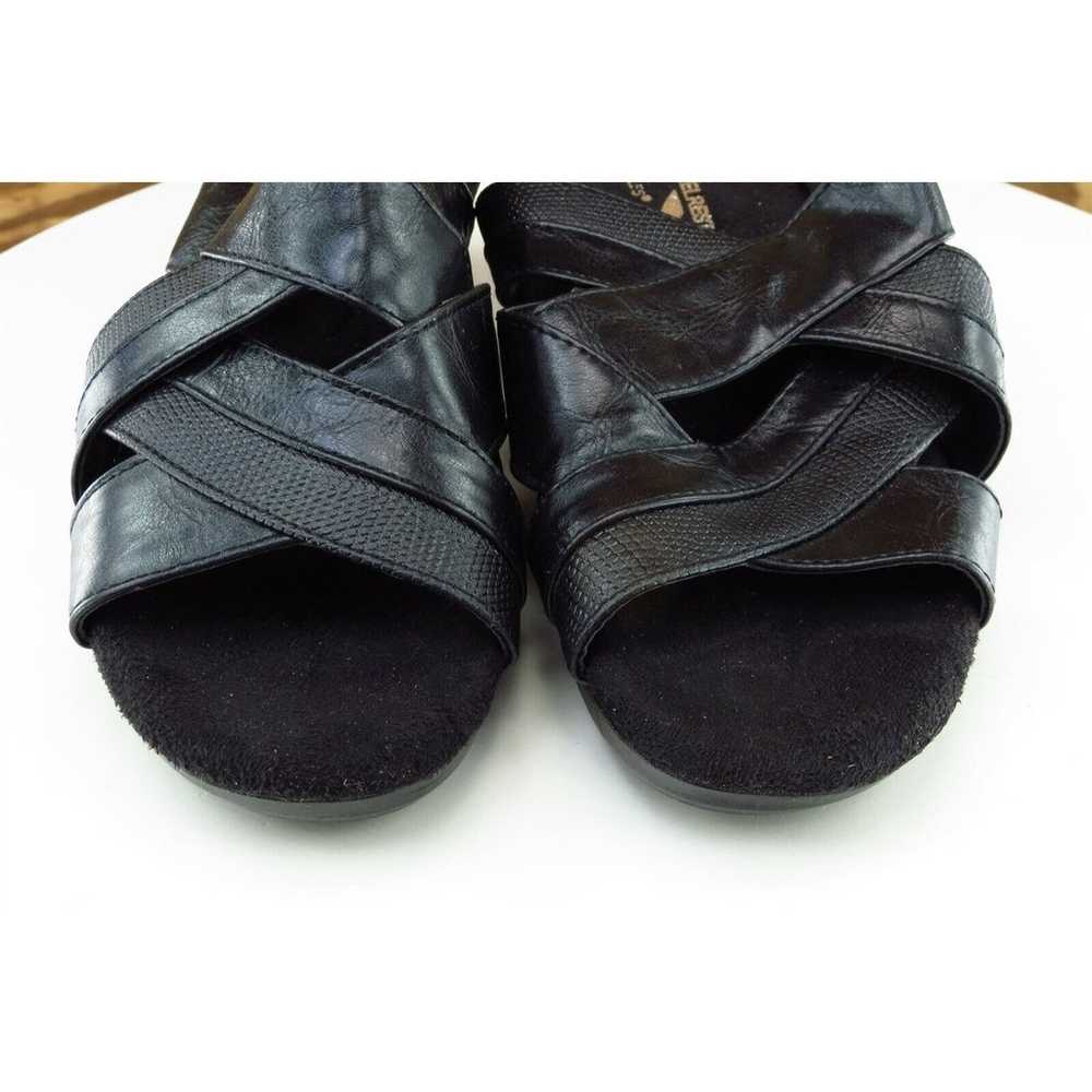 Aerosoles Sz 6.5 M Black Slide Synthetic Women Sa… - image 2