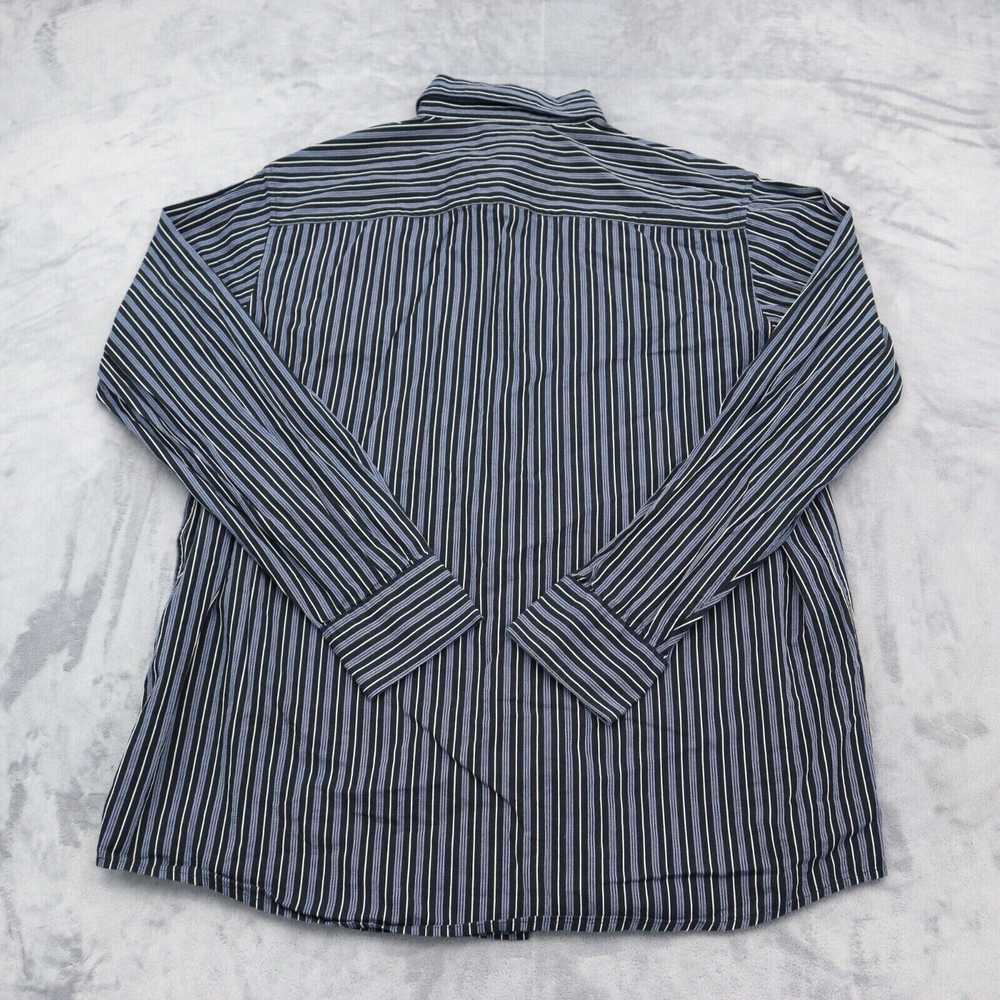 Axcess Shirt Mens L Black A Claiborne Button Up L… - image 10