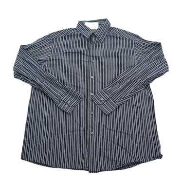 Axcess Shirt Mens L Black A Claiborne Button Up L… - image 1