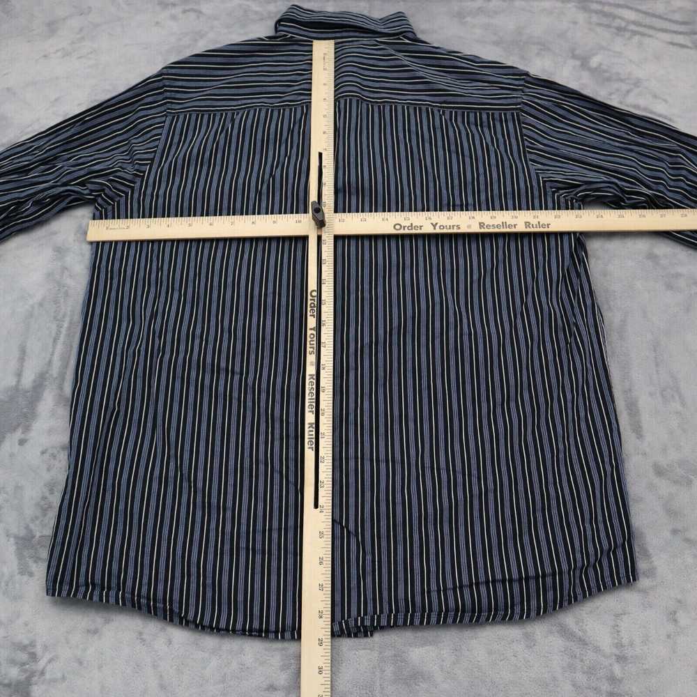 Axcess Shirt Mens L Black A Claiborne Button Up L… - image 3