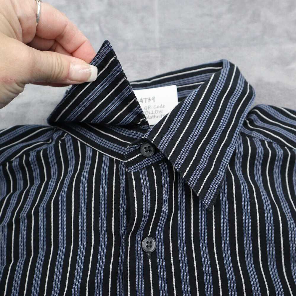 Axcess Shirt Mens L Black A Claiborne Button Up L… - image 7