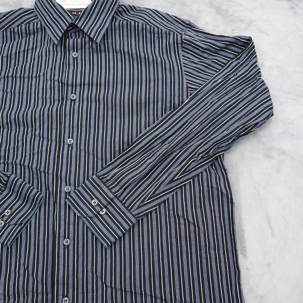 Axcess Shirt Mens L Black A Claiborne Button Up L… - image 8