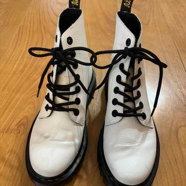 Dr. Martens White Luana Hightops