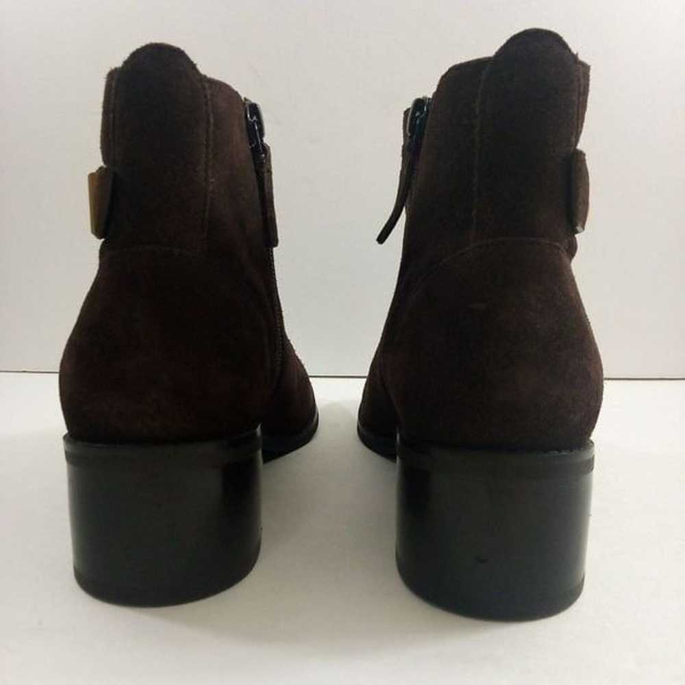 Cole Haan Holis Women 7.5 Suede Brown Booties W29… - image 4