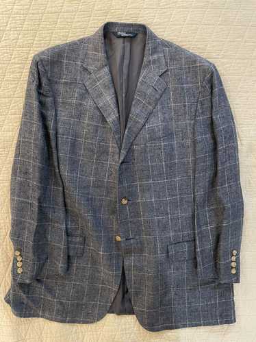 Polo Ralph Lauren × Vintage Windowpane Check Silk 