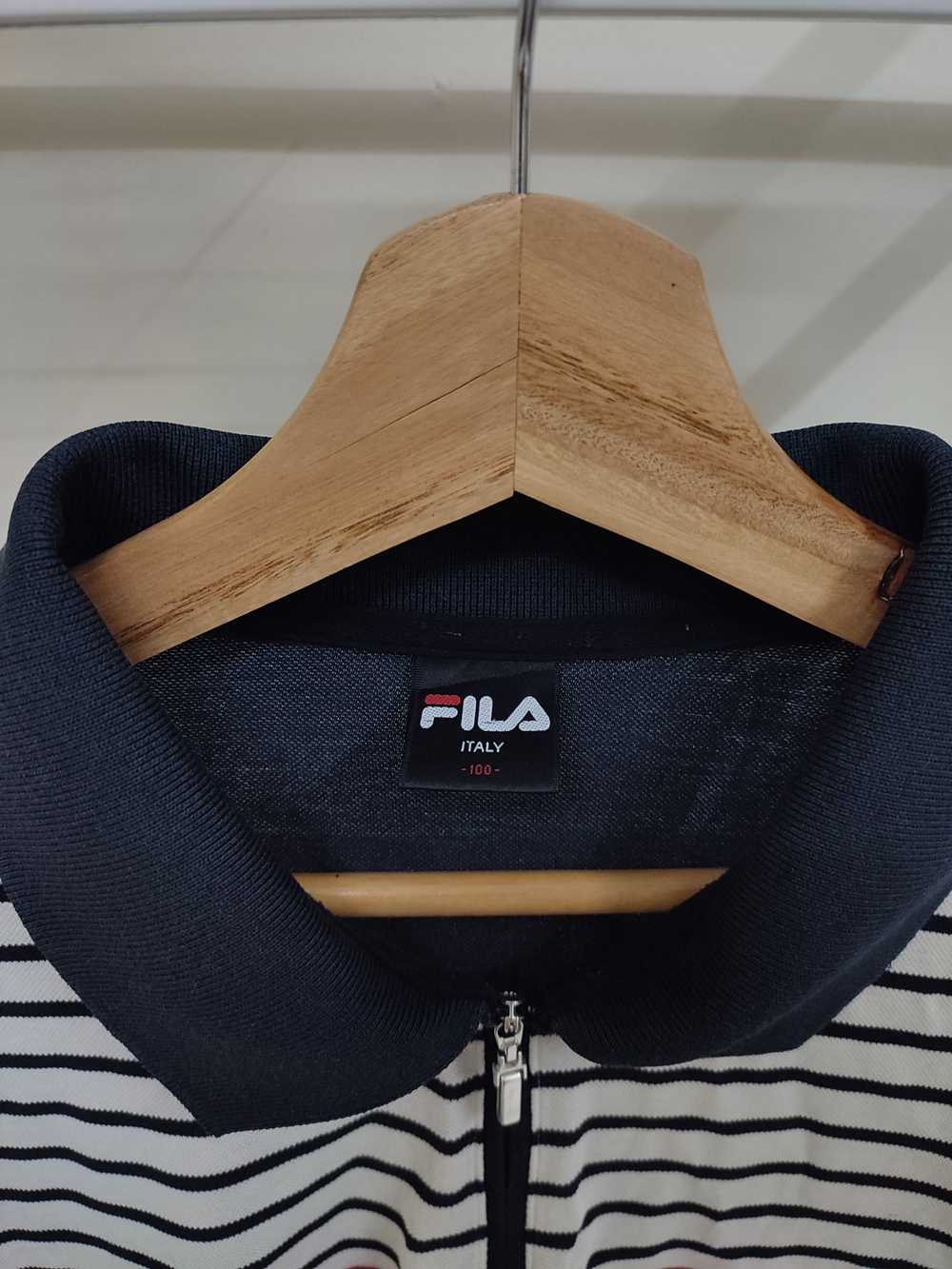 Fila × Vintage Vintage Fila Classic Polo Tee Half… - image 5