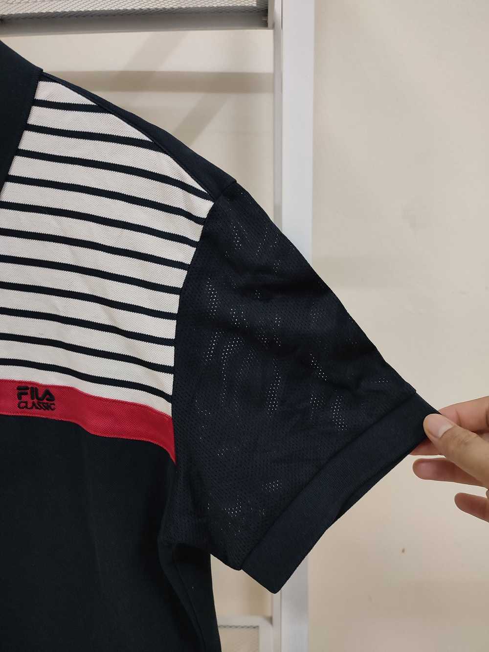 Fila × Vintage Vintage Fila Classic Polo Tee Half… - image 6