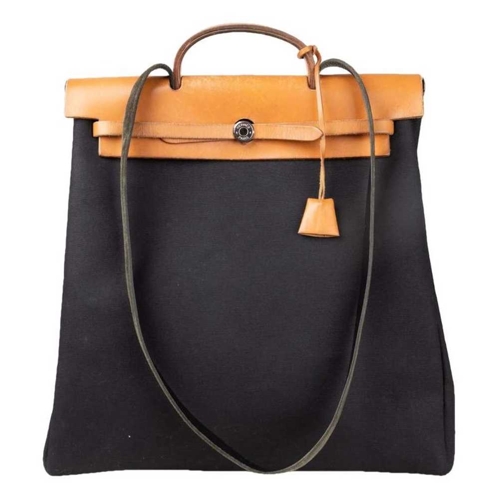 Hermès Herbag cloth handbag - image 1