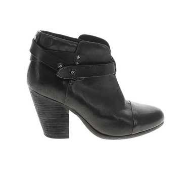 ❤️RAG AND BONE BLACK LEATHER BOOTIE SIZE 6. EXCEL… - image 1